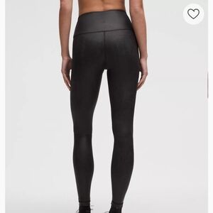 Lululemon Shine Black Leggings